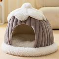 Toast-shaped pet bed with an open/semi-enclosed design.