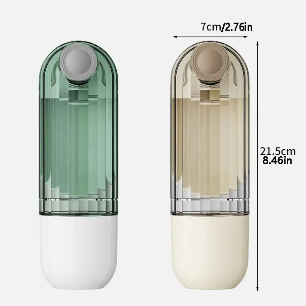 Portable 2-in-1 pet water and food dispenser