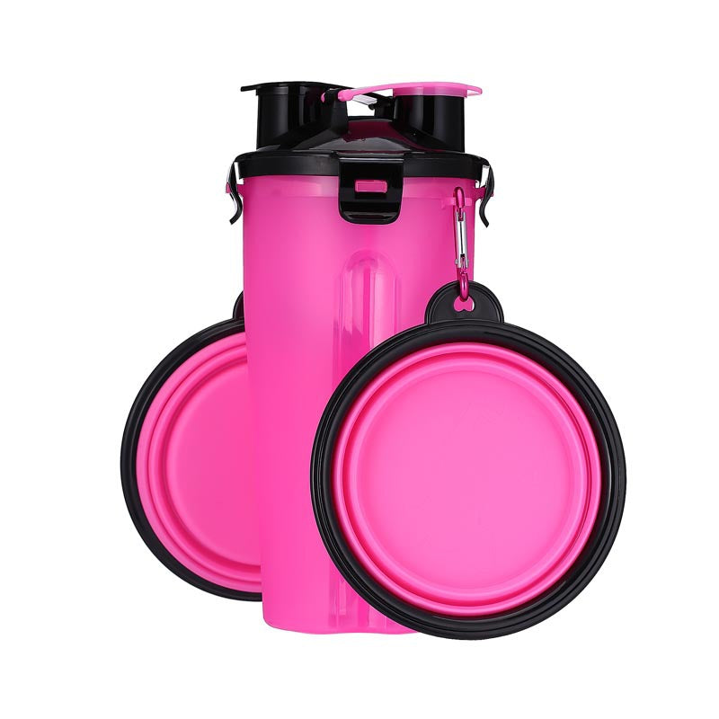 Portable pet set. Ideal for outings and travel.