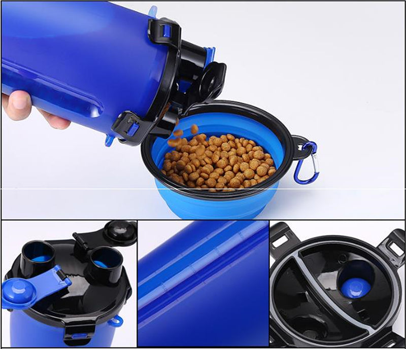 Portable pet set. Ideal for outings and travel.