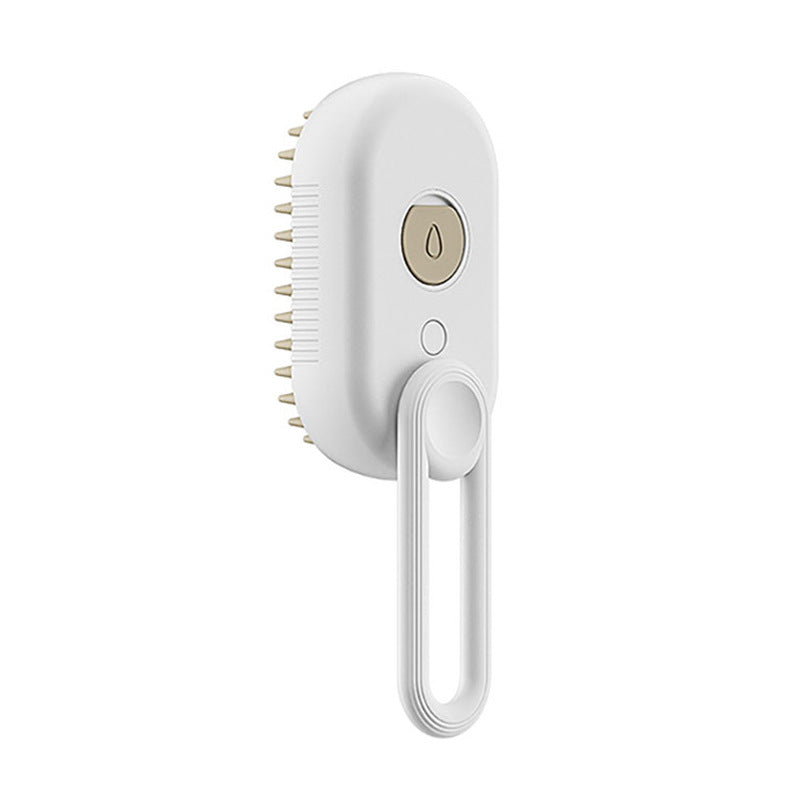 3-in-1 Electric Steam Grooming Brush for Cats and Dogs – Massage and Spray Comb