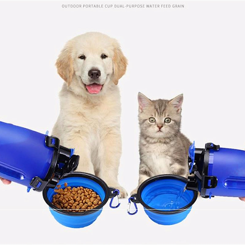 Portable pet set. Ideal for outings and travel.