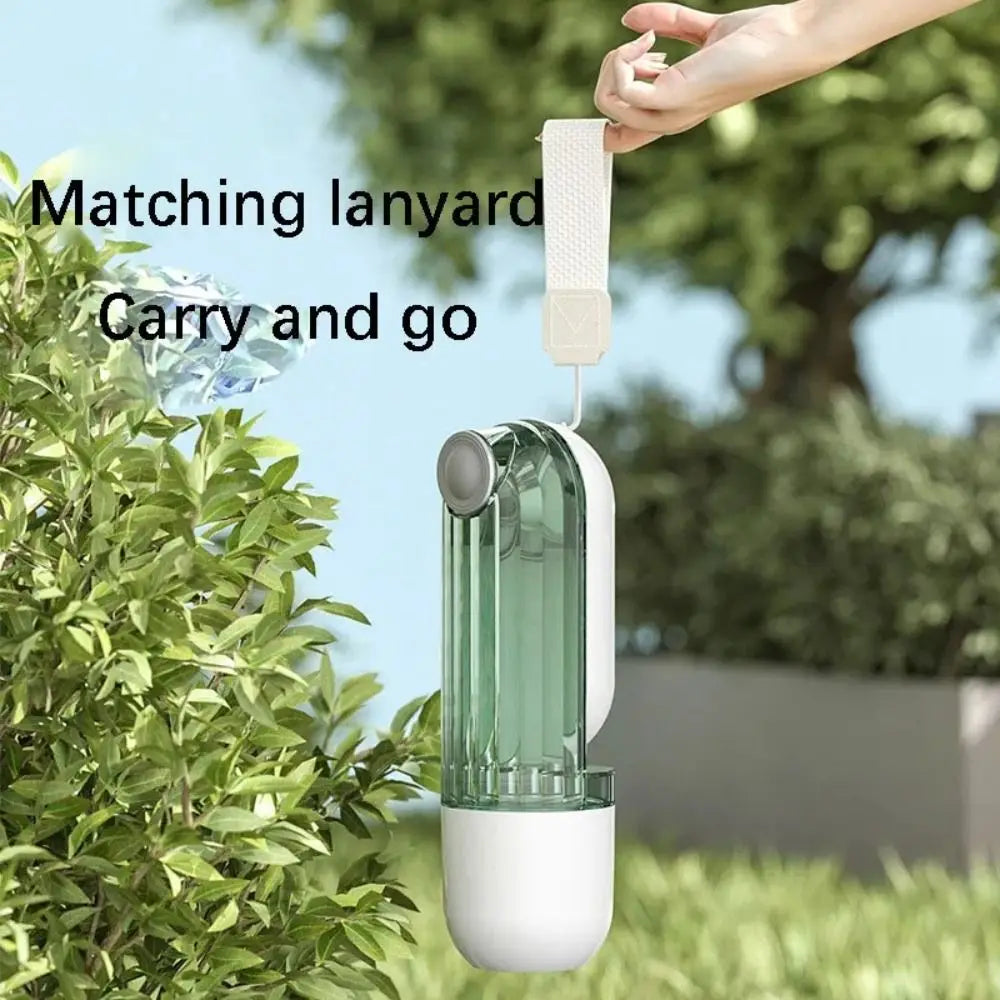 Portable 2-in-1 pet water and food dispenser