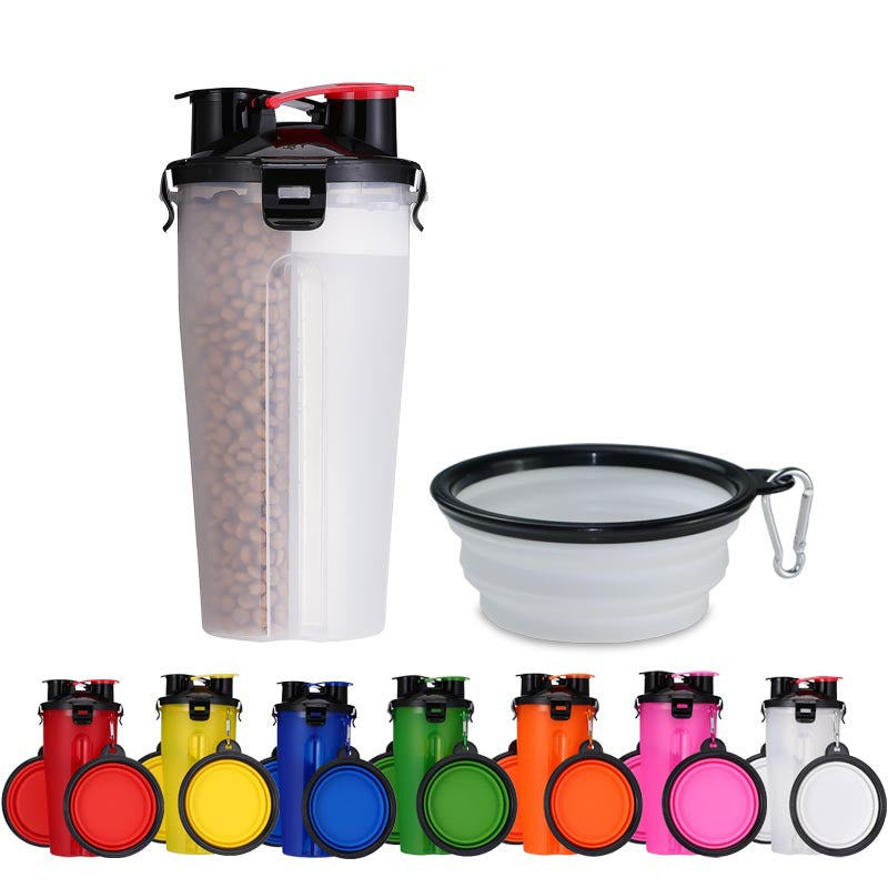 Portable pet set. Ideal for outings and travel.